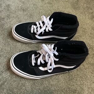 Black high top vans